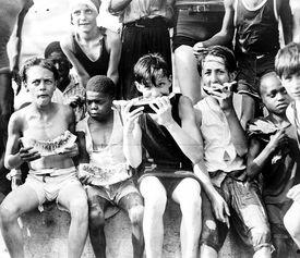 摄影俱乐部吃瓜,捕捉生活中的趣味瞬间